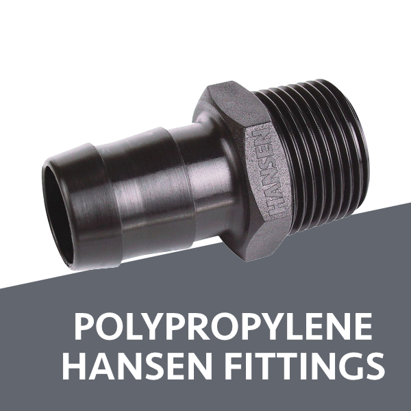 Polypropylene Hansen Fittings